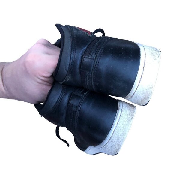 Air Jordan 1 Retro High Black Satin Gym Red Black Size 7.5 - Picture 13 of 15